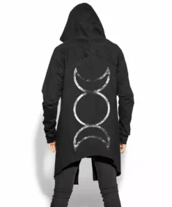 ACDC Triple Moon Double Hooded Cloak Mens