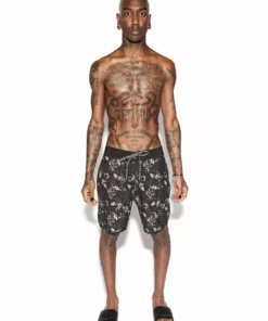 ACDC Mens Tropic Gothic - Swim Trunk