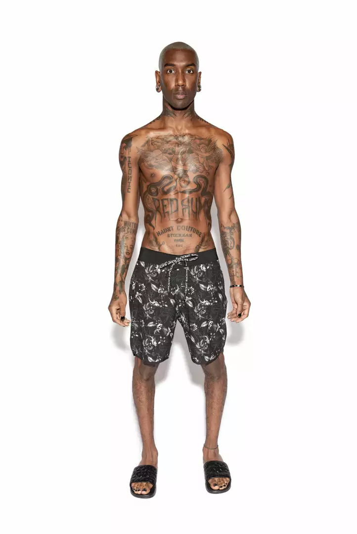 ACDC Mens Tropic Gothic - Swim Trunk 4 ACDC Mens Tropic Gothic - Swim Trunk