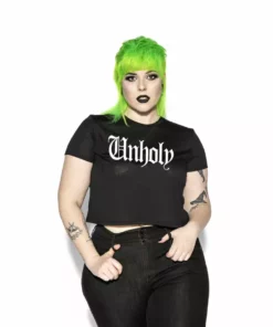 Blackcraft Cult Unholy - Flowy Crop Tee
