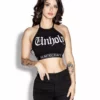 ACDC Unholy - Women's Halter Crop Womens