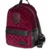 IDS Oxblood Rose - Quilted Backpack