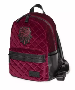 IDS Oxblood Rose - Quilted Backpack