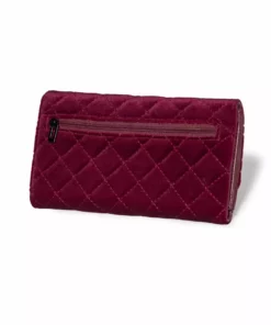 IDS Bags / Wallets Believe In Yourself - Oxblood Quilted Wallet