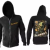 Blackcraft Cult Vintage Halloween Cat - Zip Up Hoodie